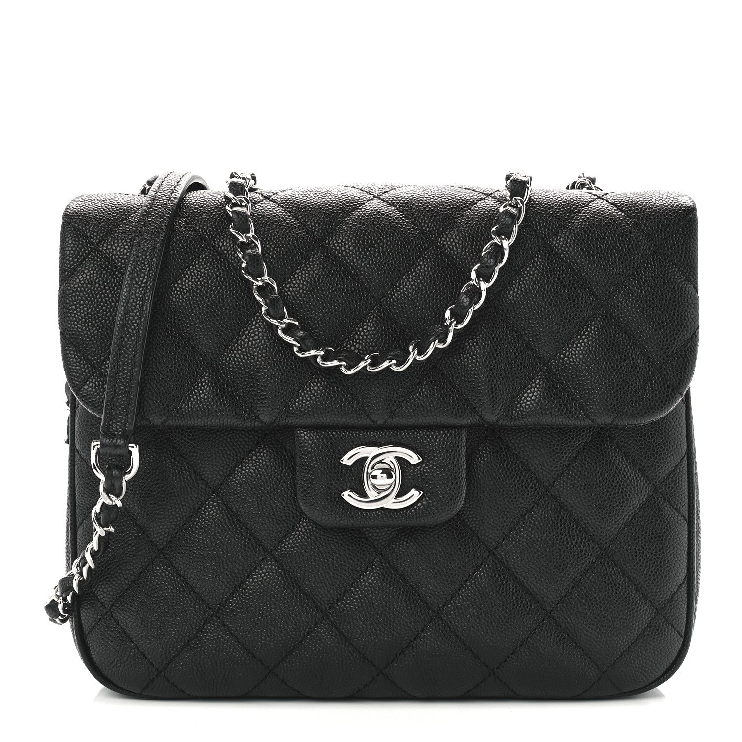 Chanel Caviar Quilted Medium Urban Companion Flap Black 1 of 12