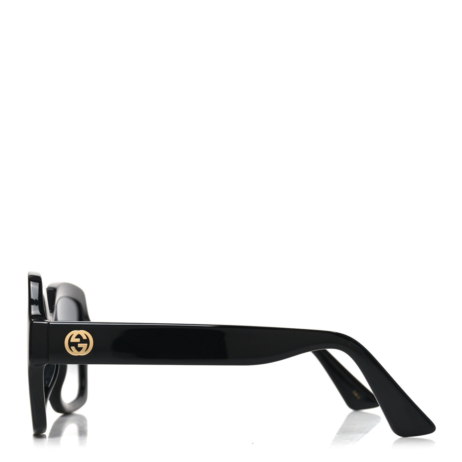 Gucci Acetate Square Frame Sunglasses GG1337S Black 3 of 7