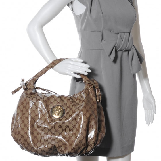 Crystal Monogram Hysteria Hobo