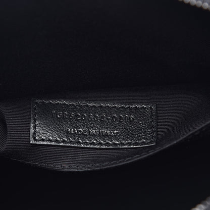 Saint Laurent Calfskin Matelasse Monogram Lou Camera Bag Black 7 of 11