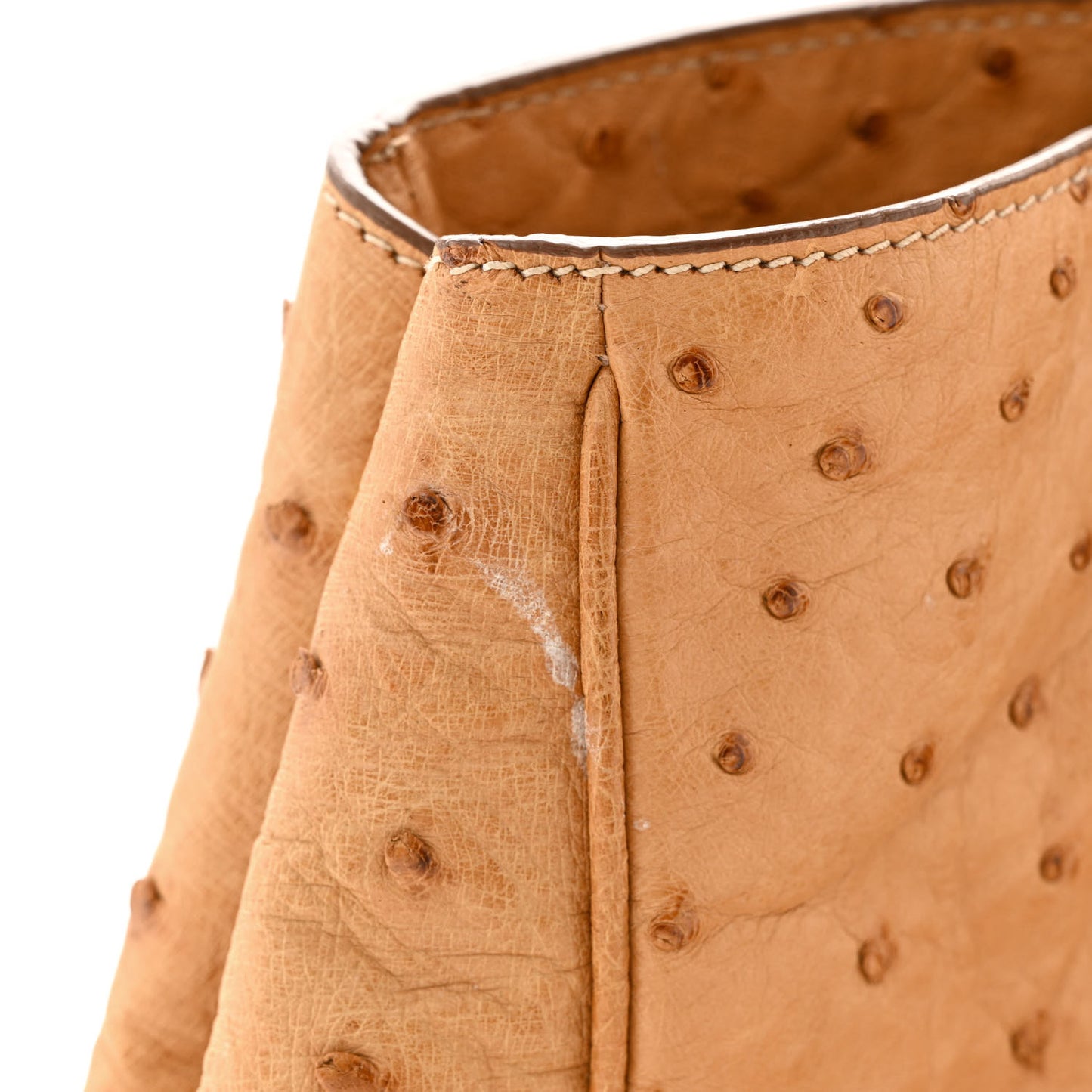 Ostrich Executive Tote Cognac