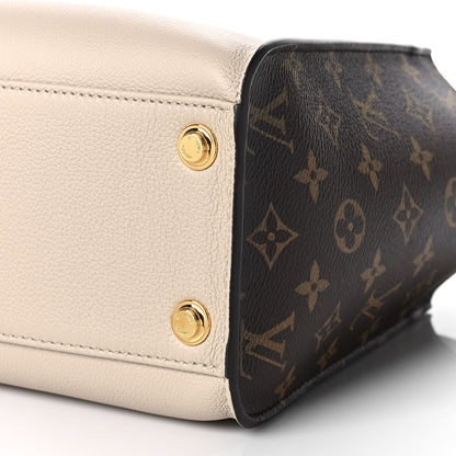 Louis Vuitton Calfskin Monogram On My Side Greige 8 of 8