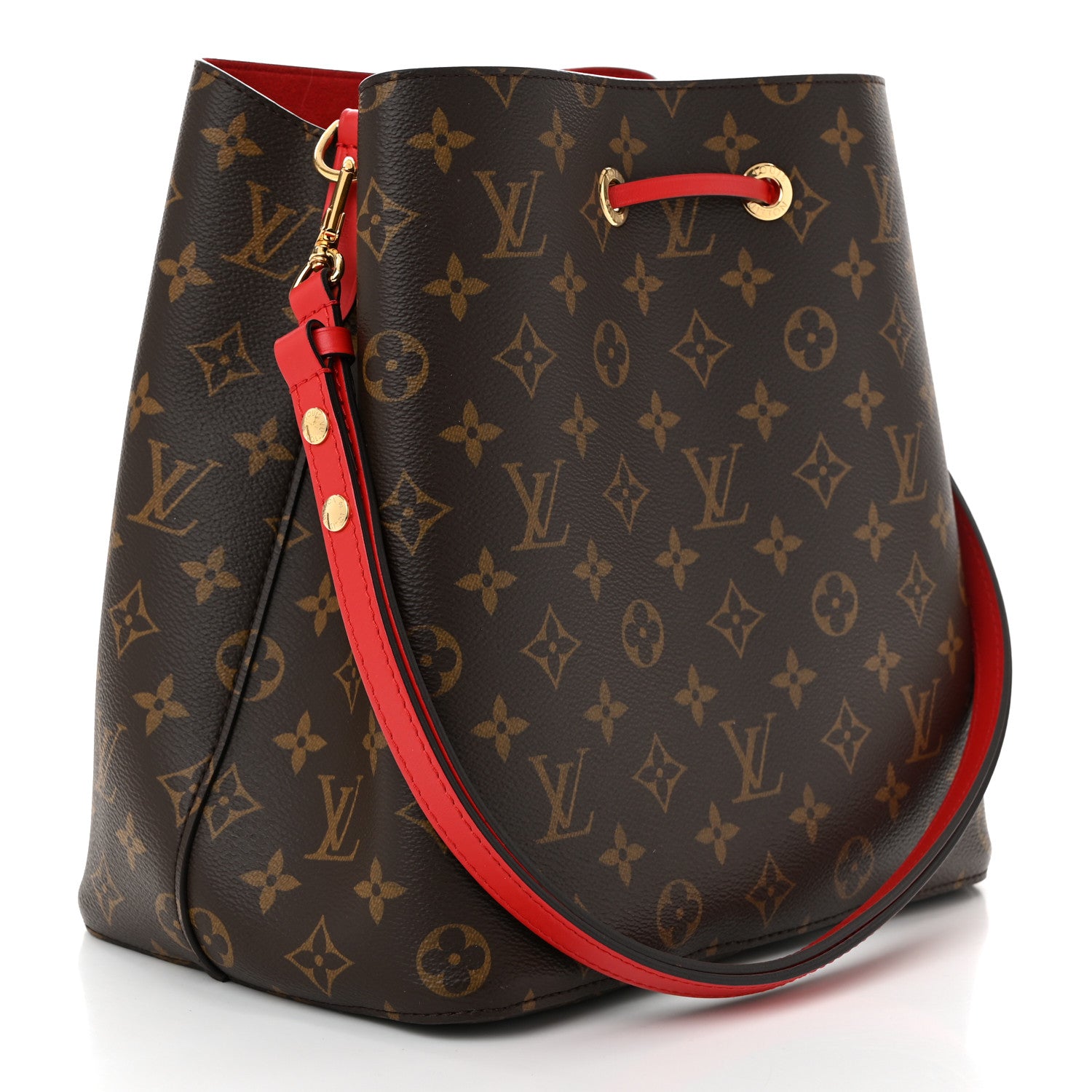 Louis Vuitton Monogram Neonoe MM Coquelicot 3 of 10