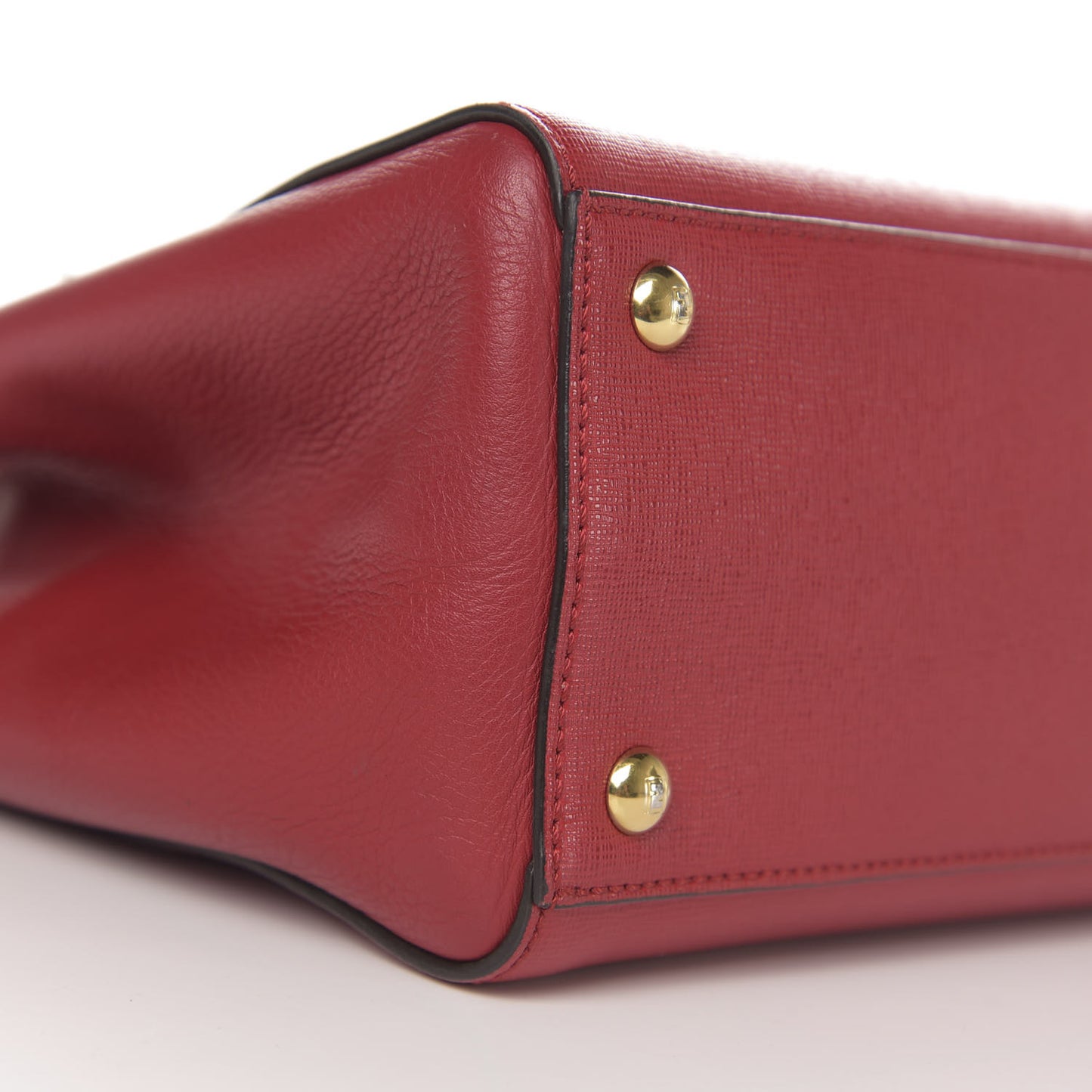 Vitello Elite Flamingo Petite 2Jours Tote Mattone