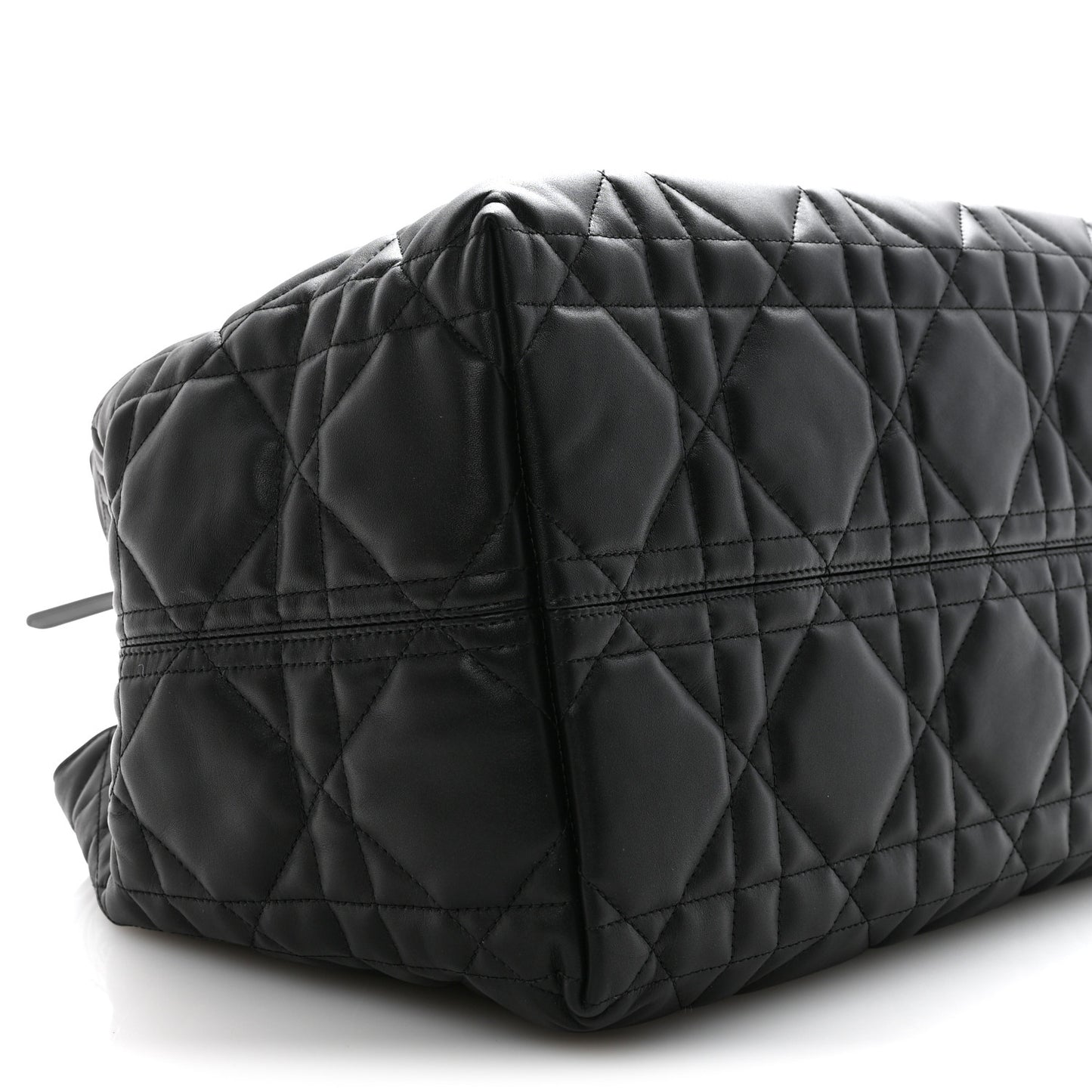 Calfskin Macrocannage Large Toujours Black