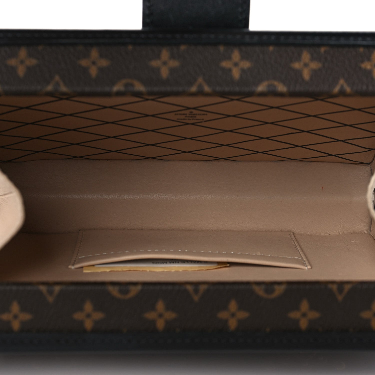 Louis Vuitton Monogram Petite Malle Black 5 of 8