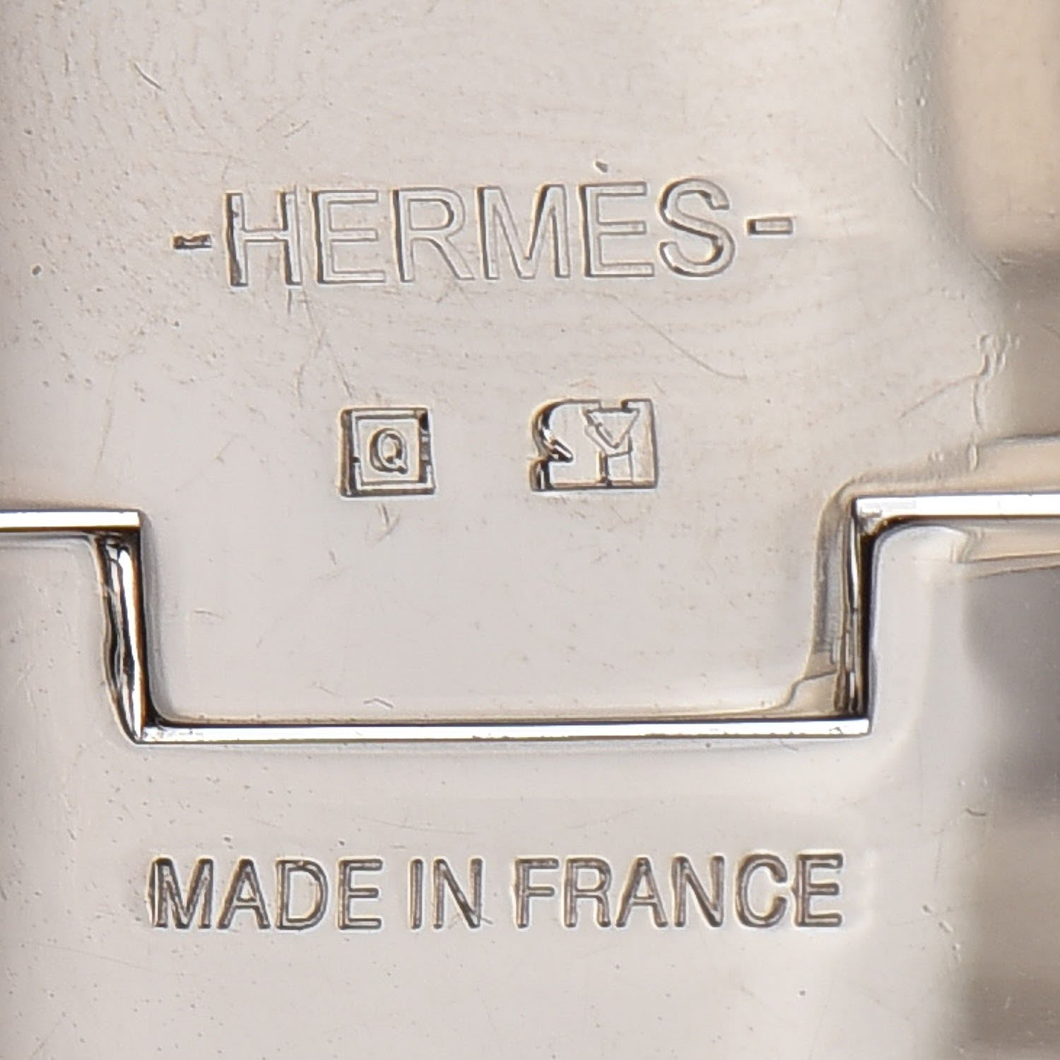 Hermes Enamel Wide Clic Clac H Bracelet PM Red 4 of 5