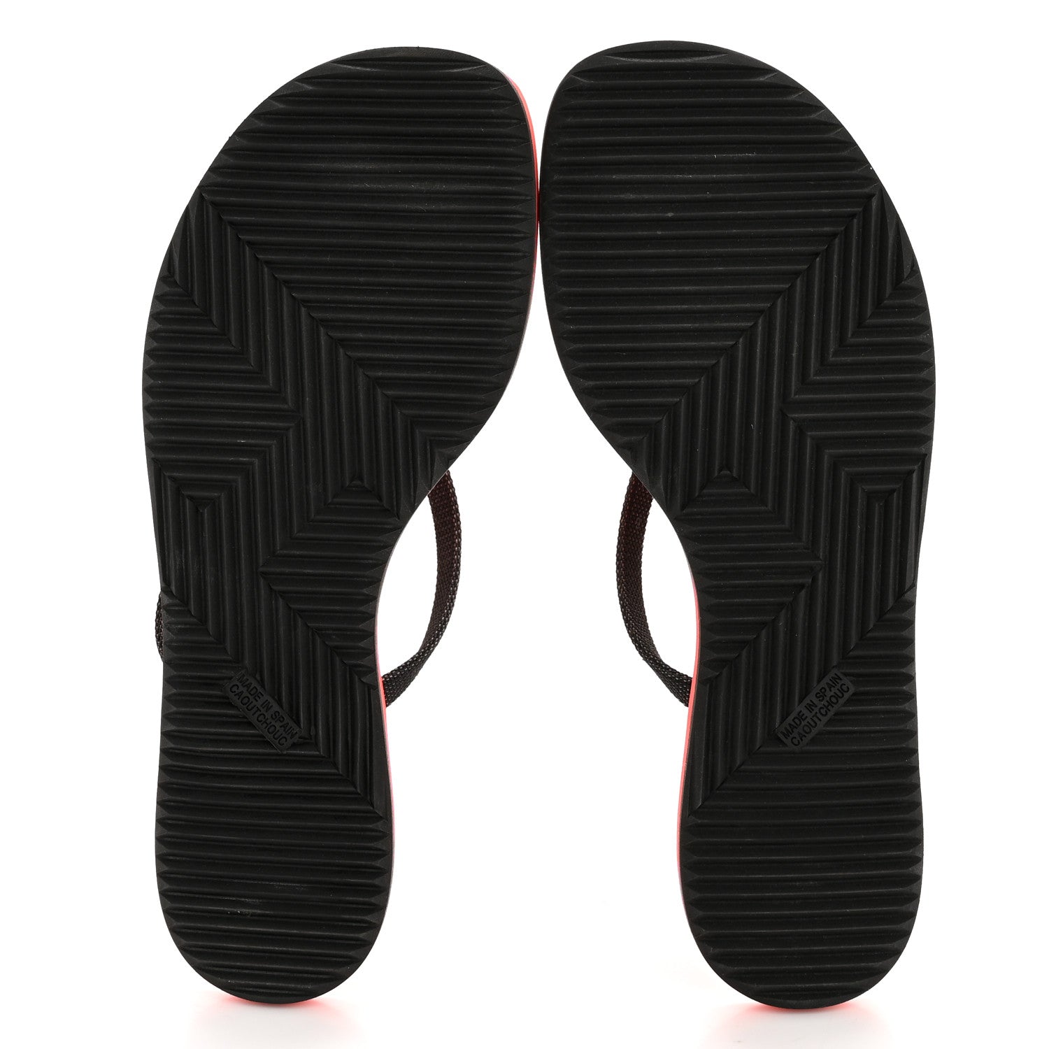 Hermes Canvas Acetate Kala Nera Sandals 36.5 Carbone Cornaline 6 of 11