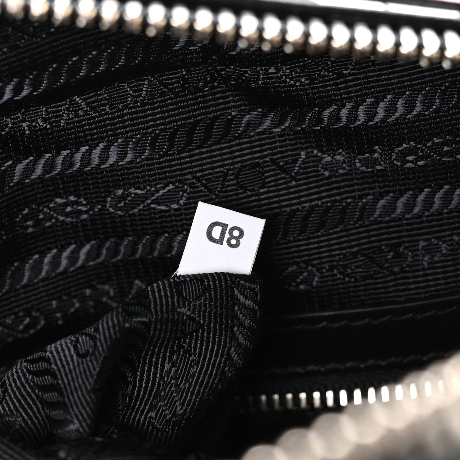 Prada X JAMES JEAN Vitello DNA Flat Messenger Bag Black 8 of 11
