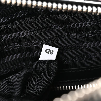 Prada X JAMES JEAN Vitello DNA Flat Messenger Bag Black 8 of 11
