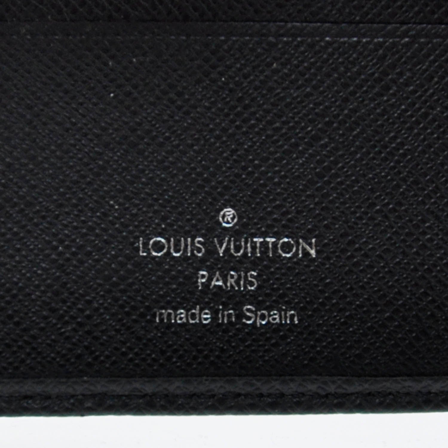 Louis Vuitton Taiga Mens Billfold Wallet with 3 Flaps 4 of 5