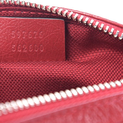 Gucci Fluffy Calfskin Mini Morpheus Belt Bag Red 6 of 10
