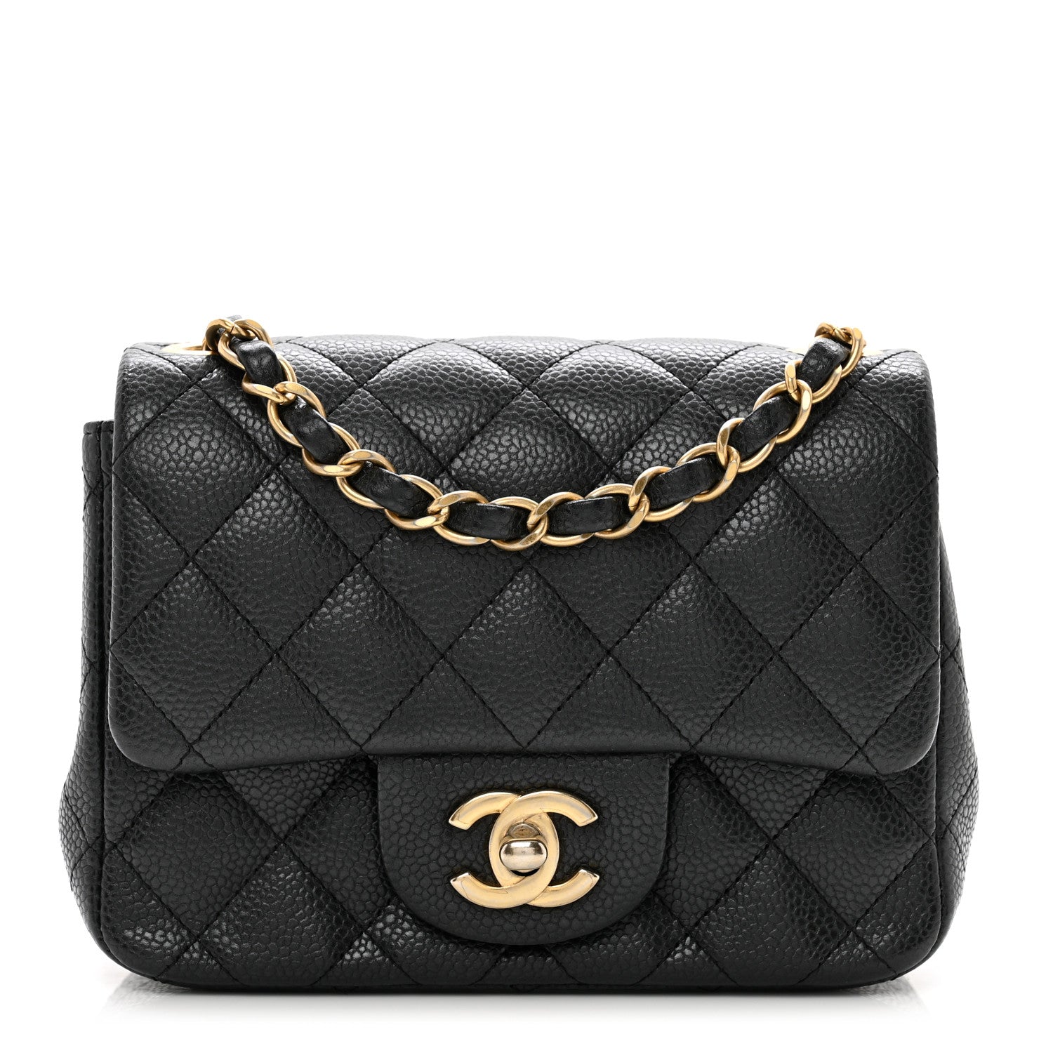 Chanel Caviar Quilted Mini Square Flap Black 1 of 10