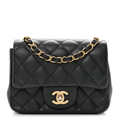 Chanel Caviar Quilted Mini Square Flap Black 1 of 10
