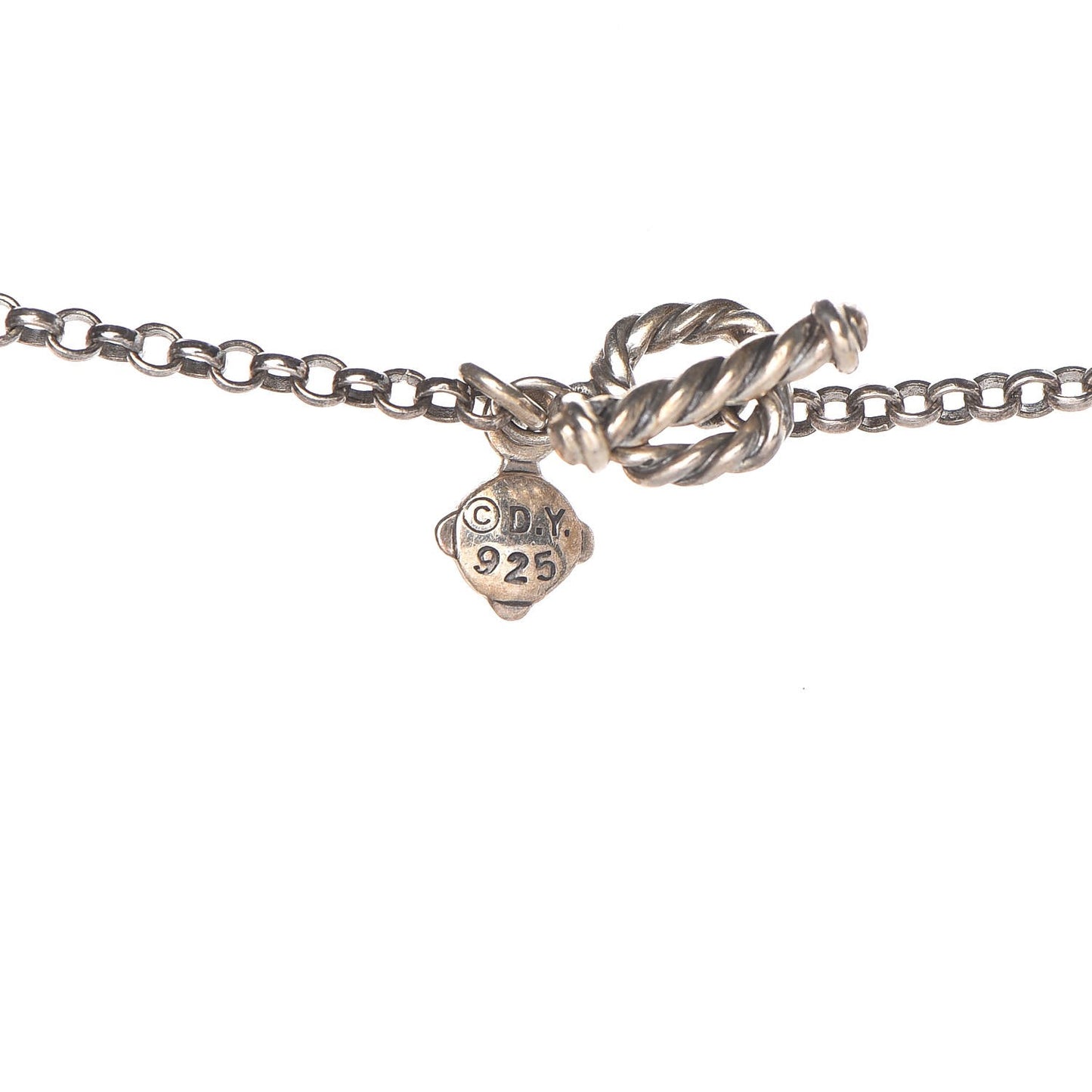 Sterling Silver Black Onyx Station Chain Necklace