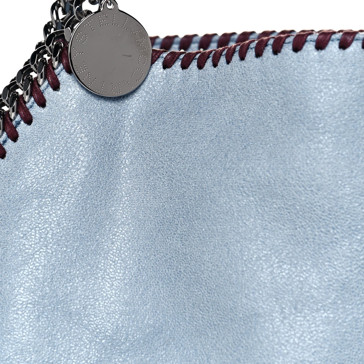 Shaggy Deer Small Falabella Tote Ice Blue