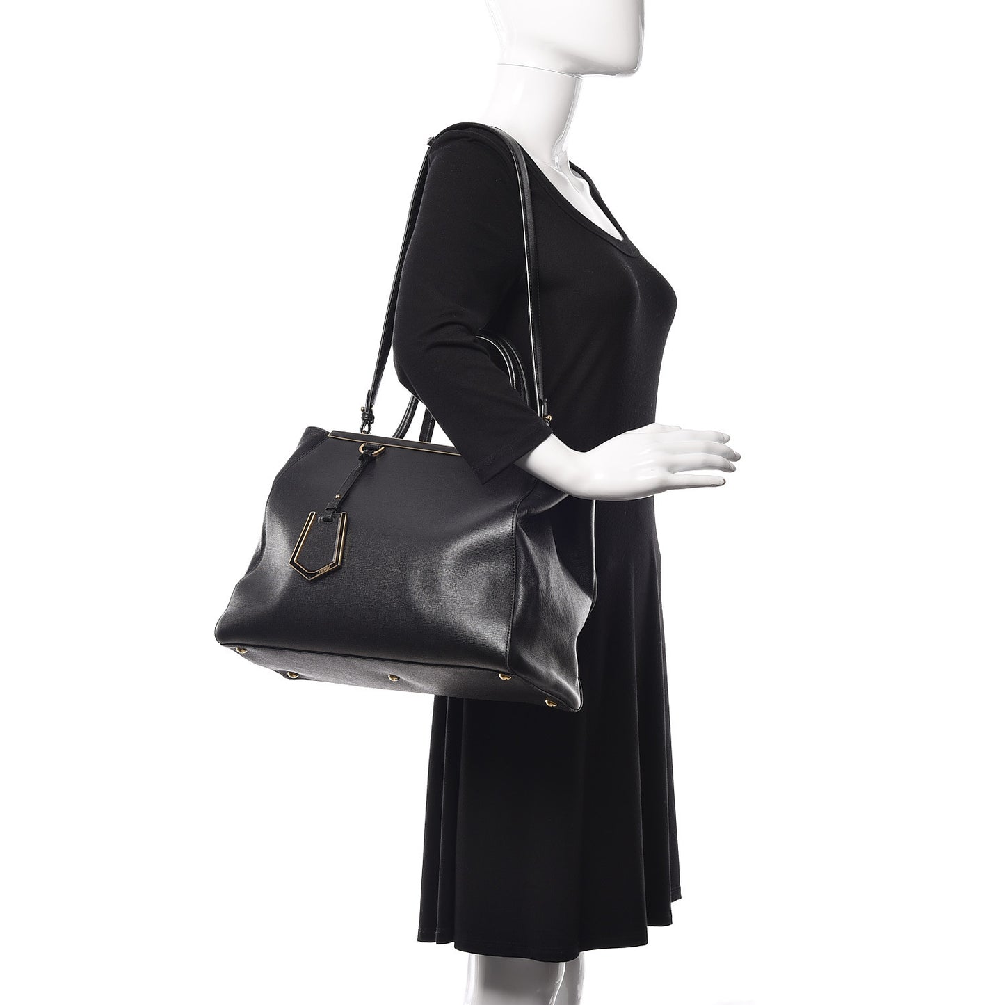 Vitello Elite Regular 2Jours Tote Black