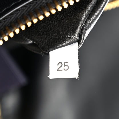 Prada Calfskin Large Soft Sound Shoulder Bag Black 7 of 10