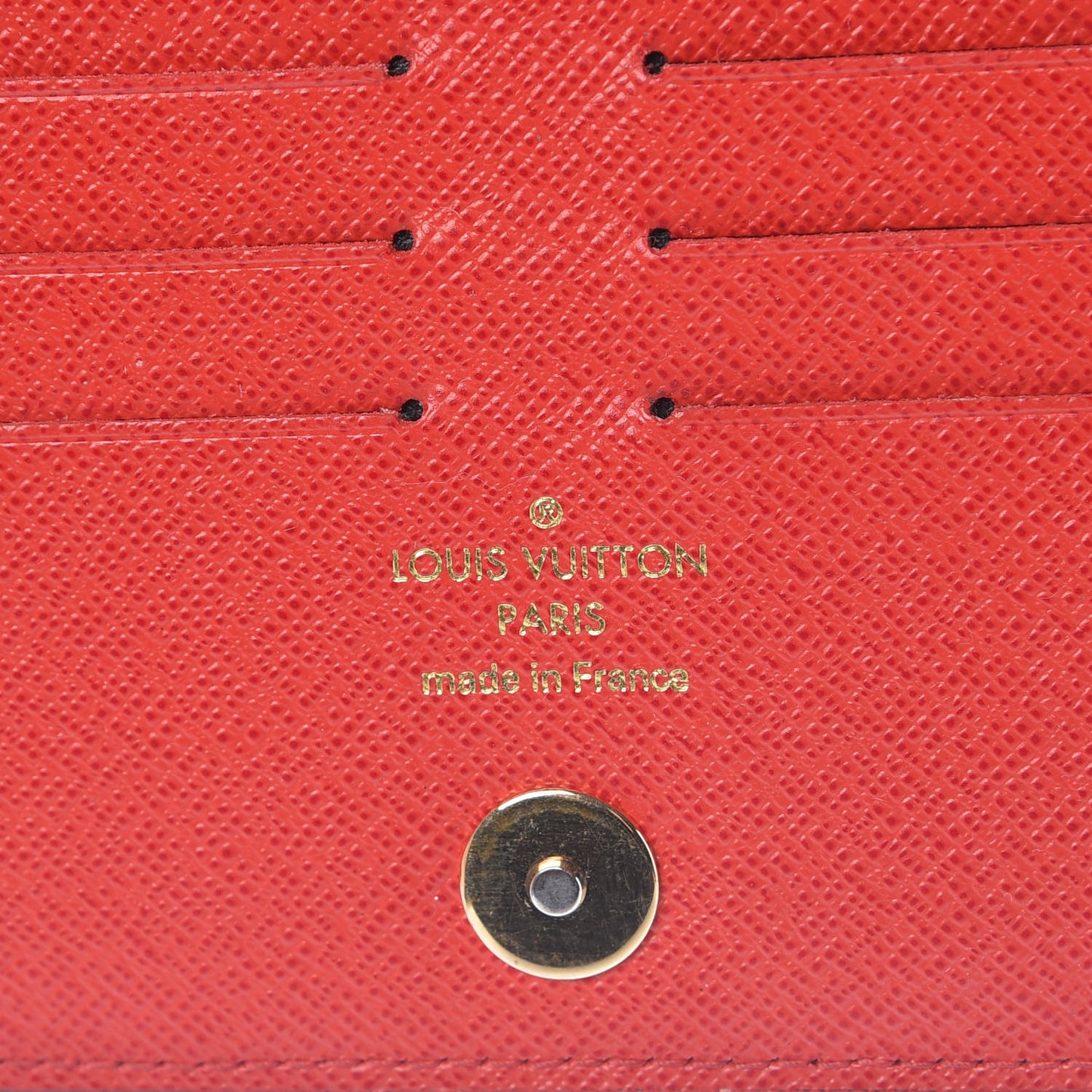 Monogram Adele Wallet Coquelicot