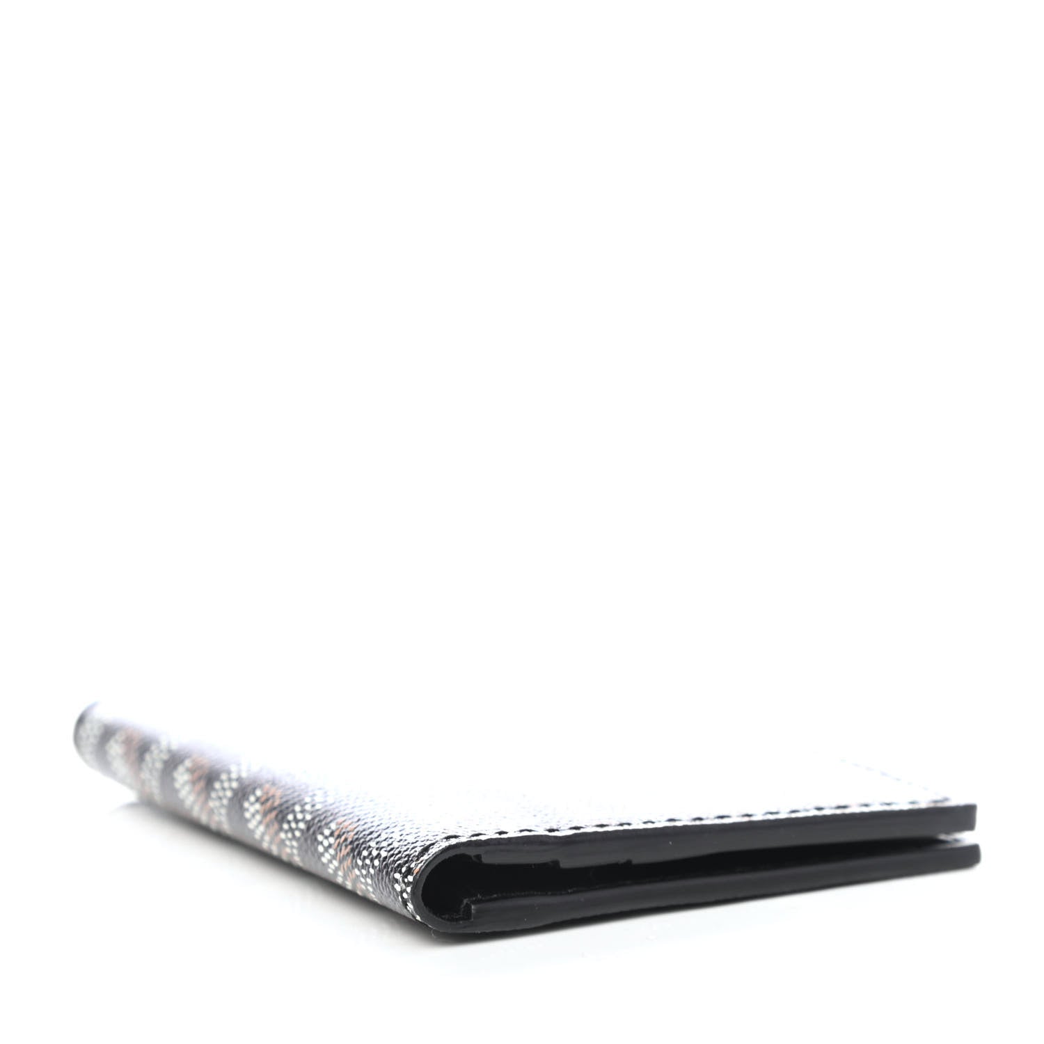 Goyard Goyardine Saint Marc Folding Card Case Black 3 of 4