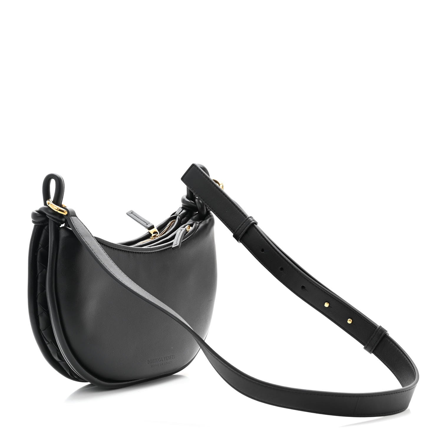 Bottega Veneta Nappa Intrecciato Small Gemelli Multipocket Bag Black 3 of 11
