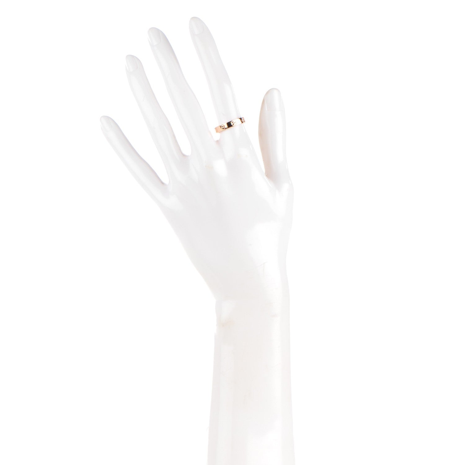 Cartier 18K Pink Gold 4mm LOVE Wedding Band Ring 52 6 2 of 5
