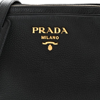 Prada Vitello Phenix Camera Bag Black 9 of 12