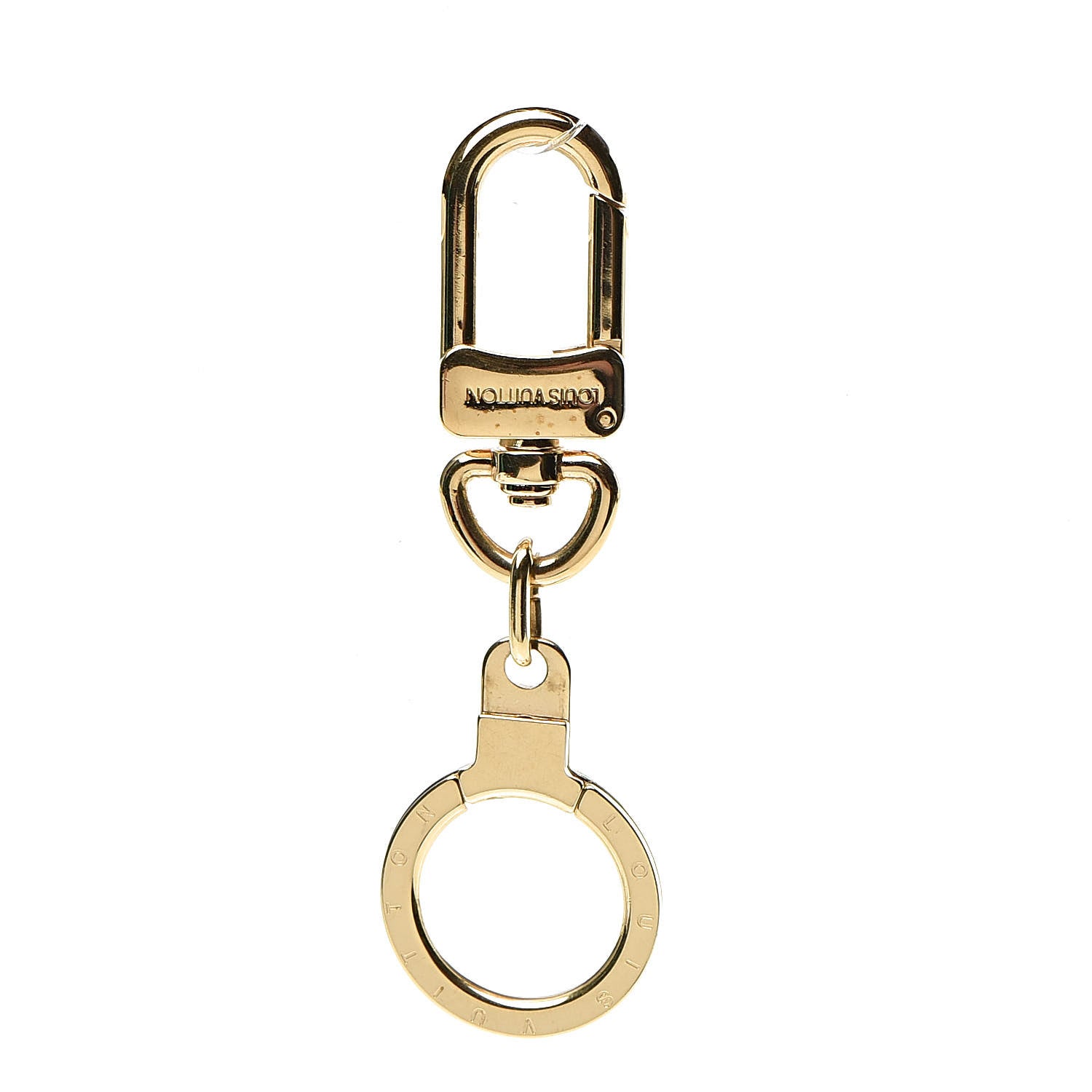 Louis Vuitton Pochette Extender Key Ring Gold 1 of 3