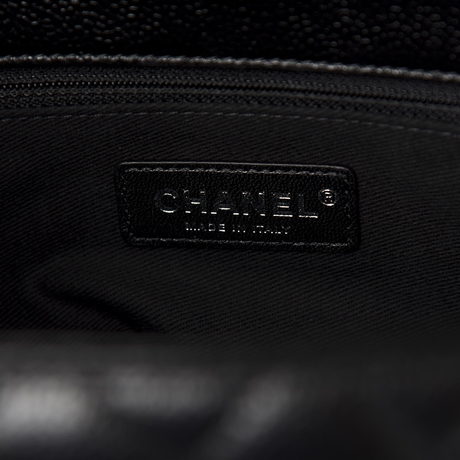 Chanel Caviar Quilted Medium Coco Handle Flap So Black 5 of 9