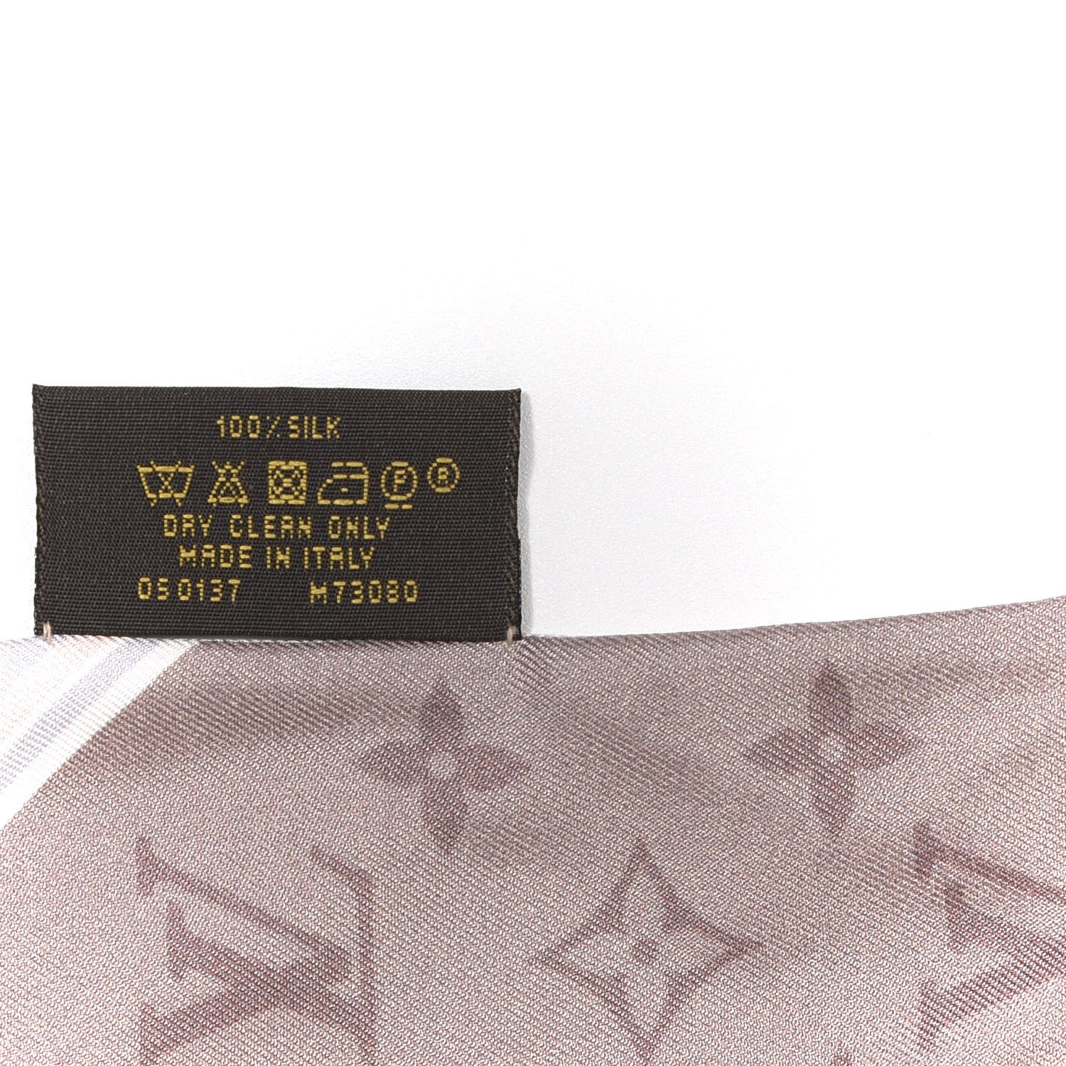 Louis Vuitton Silk Monogram Flower Ink BB Bandeau Light Pink 4 of 4
