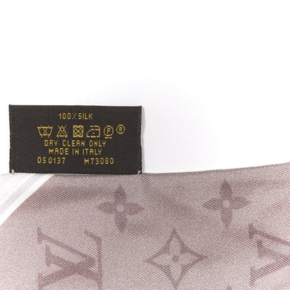 Louis Vuitton Silk Monogram Flower Ink BB Bandeau Light Pink 4 of 4