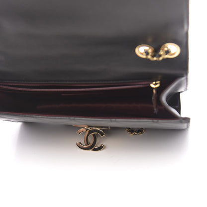 Chanel Lambskin Quilted Medium Golden Class Flap Black 5 of 11