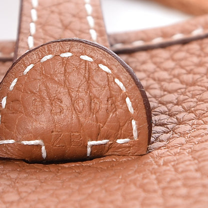 Hermes Taurillon Clemence Evelyne TPM Gold 8 of 11