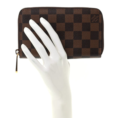 Louis Vuitton Damier Ebene Zippy Compact Wallet 3 of 8