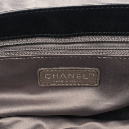Chanel Lambskin Astrakan Single Flap Black 6 of 9
