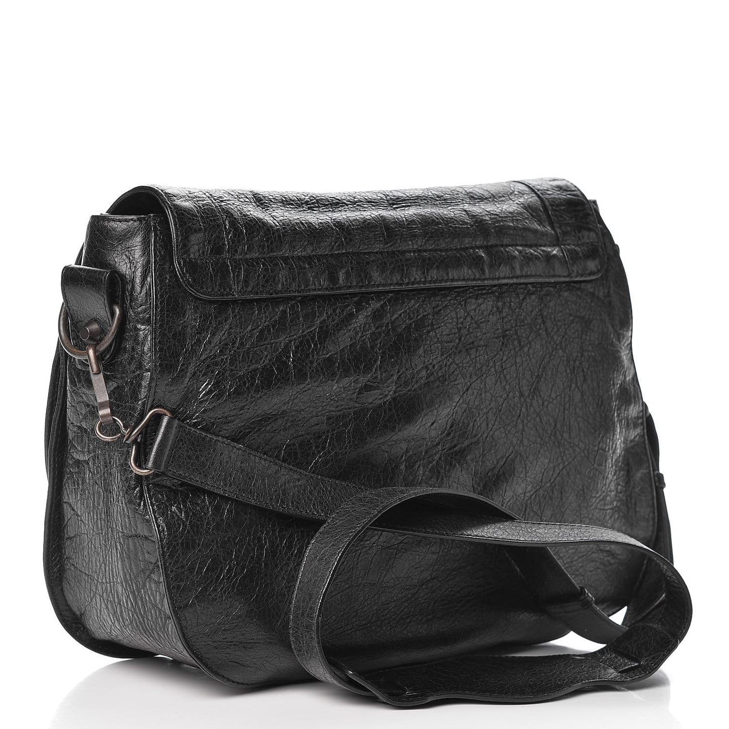 Agneau Classic Hardware Neo Folk Messenger Black