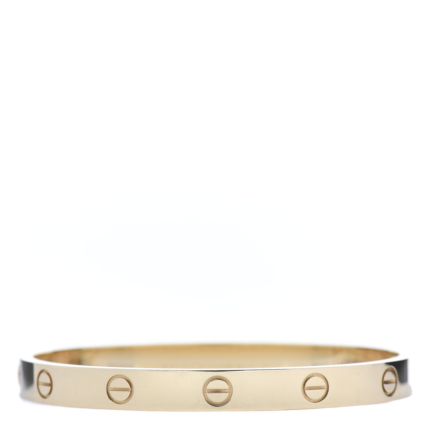 18K Yellow Gold LOVE Bracelet 17