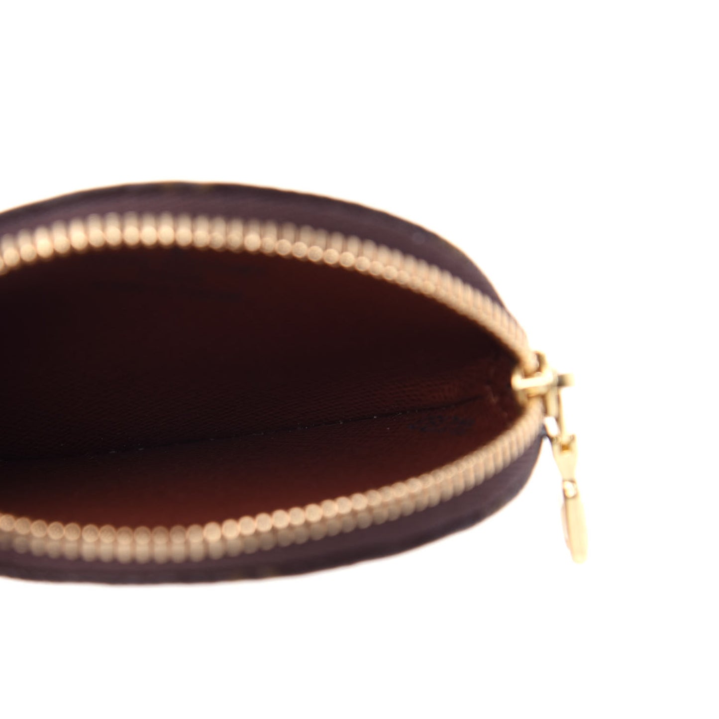 Monogram Round Coin Purse