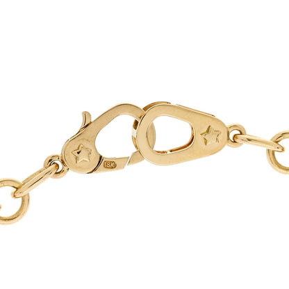 Foundrae 18K Yellow Gold Sister Hook Small Mixed Chain Necklace 16" 4 of 6