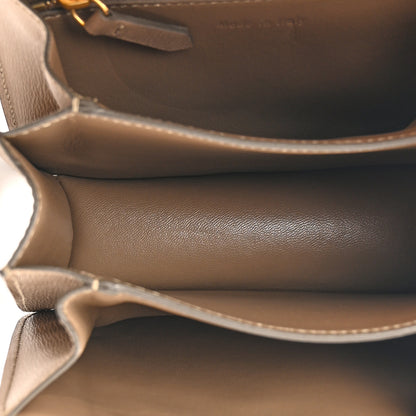 Celine Liege Calfskin Small Classic Box Flap Bag Taupe 5 of 14
