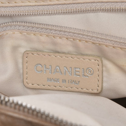 Chanel Nylon Small Travel Tote Beige 9 of 13