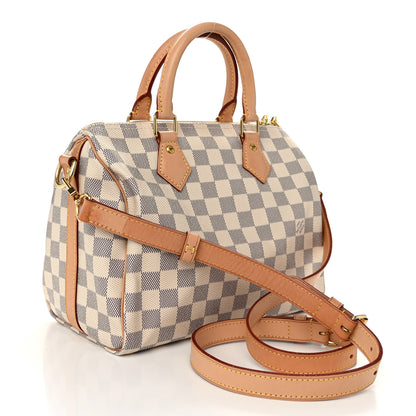 Louis Vuitton Damier Azur Speedy Bandouliere 25 3 of 10