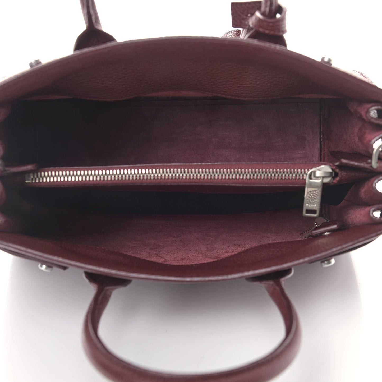 Grained Calfskin Baby Sac De Jour Souple Rouge Legion