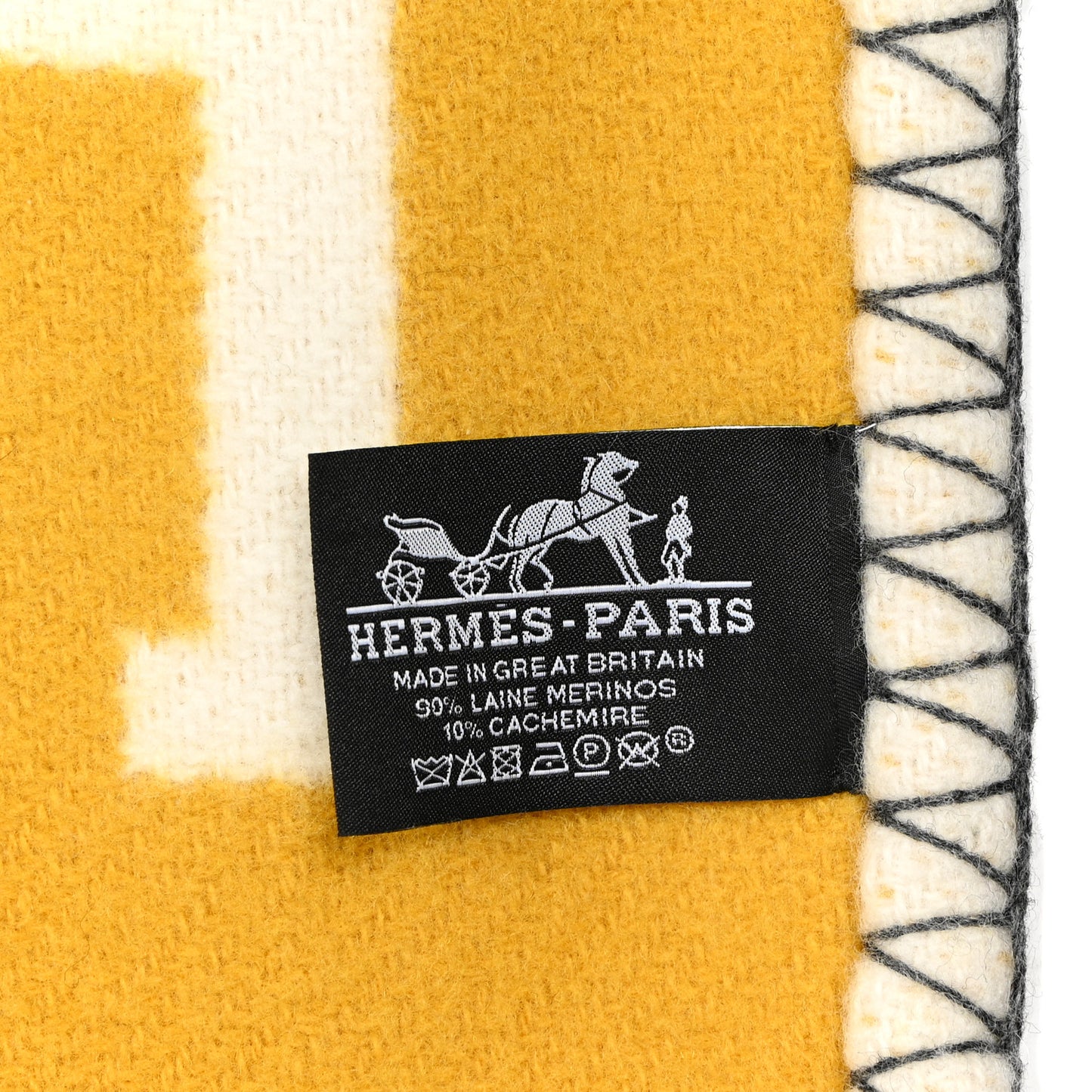 Wool Cashmere Avalon III Blanket Gris Soleil