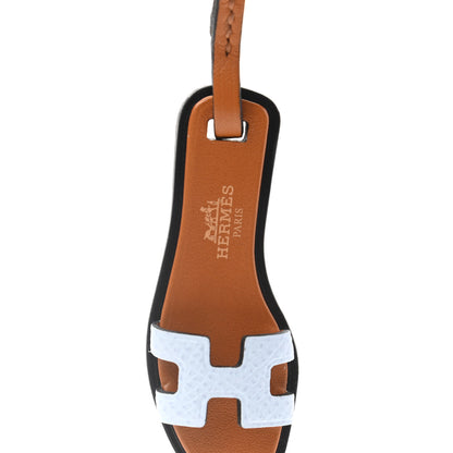 Hermes Epsom Butler Calfskin Hunter Oran Nano Bag Charm Bleu Brume 4 of 4