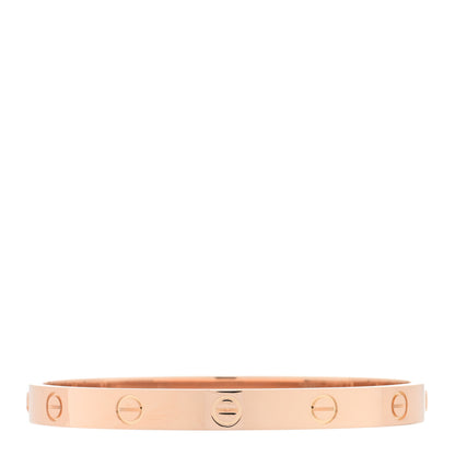 Cartier 18K Pink Gold LOVE Bracelet 17 1 of 5