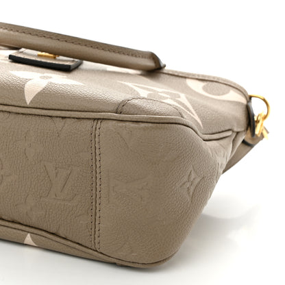 Louis Vuitton Empreinte Monogram Giant Trianon PM Tourterelle Creme 9 of 9