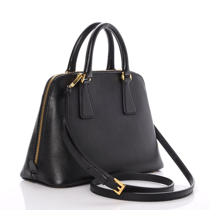 Prada Saffiano Lux Small Promenade Tote Black 4 of 9