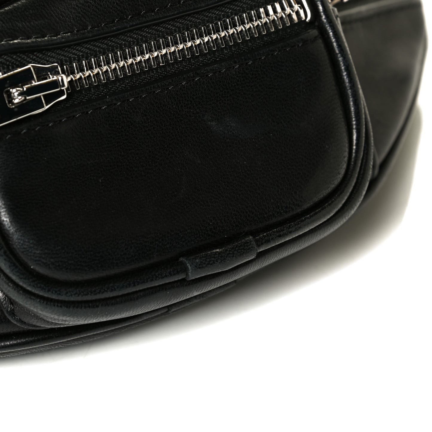 Lambskin Mini Attica Belt Bag Black