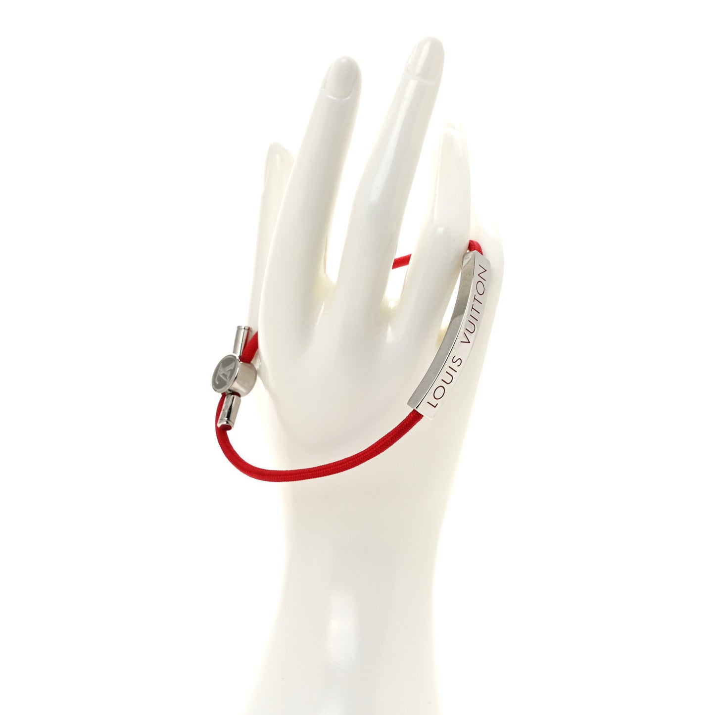 Nylon LV Space Bracelet Rouge